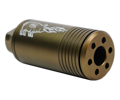 Трассерная насадка с эффектом пламени (Noveske) 80/35мм 14- USB Tan