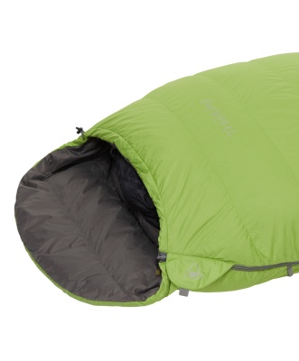 Спальный мешок Bask TREKKING V2 M (зеленый/т.серый) левый21