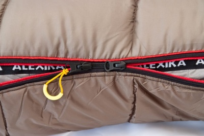 Спальный мешок Alexika NORD красный правый 9227.0106128