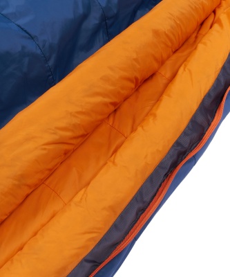 Спальный мешок RedFox Yeti -40C (Long, деним/оранж) левый30