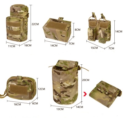Пояс разгрузочный ADR CH-423 с подсумками Multicam23