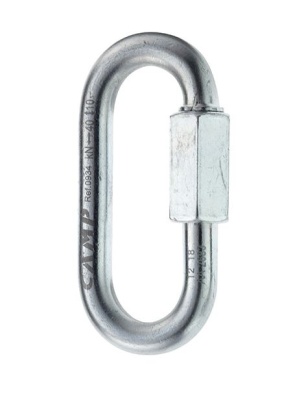 Карабин CAMP Oval Quick Link 8 mm zinc plated