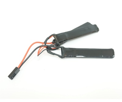Аккумулятор 11.1V 1100mah  (Li-Po) 20С трехлепестковый 5,2*21*102 мм (BlueMax)23