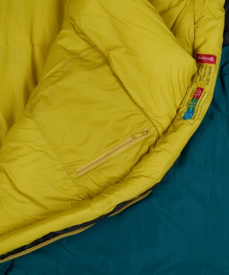 Спальный мешок RedFox Arctic -20C (Regular, нептун/эвкалипт) левый30