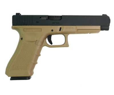 Модель пистолета (WE) GLOCK G35 Tan