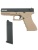 Модель пистолета KJW KP-18.CO2 G18 Glock GBB Tan Модель пистолета KJW KP-18.CO2 G18 Glock GBB Tan