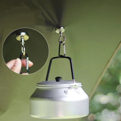 Магнитный крючок с карабином ADR для фонарей 4 шт29