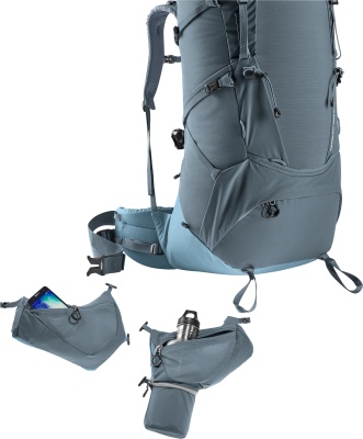 Рюкзак DEUTER Aircontact Core 60+10 graphite-shale28