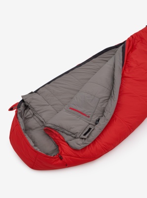 Спальный мешок Bask CHALLENGER EXTREME XL (красный) левый22