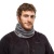 Бандана Buff Heavyweight Merino Wool Fog Grey Multi Stripes 2