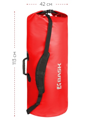 Гермомешок Bask WP Bag 130 V3 (красный)21