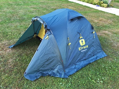 Палатка BTrace Talweg 3+ (зеленая)33
