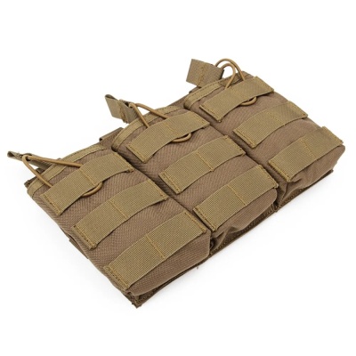 Подсумок тройной molle ADR FJB-03 A-tacs FG24