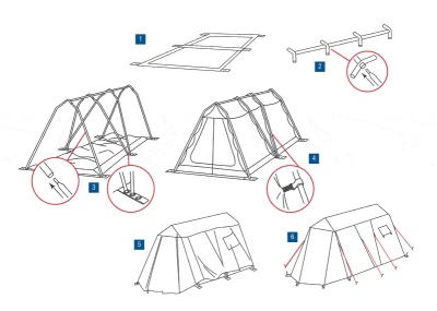 Палатка Alexika VICTORIA 5 LUX green 9155.53019,12