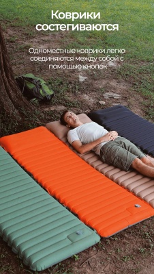 Коврик надувной ADR AirMat 7 (200х65х7 см) green26