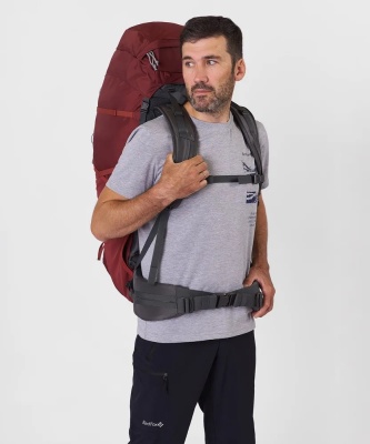 Рюкзак RedFox Makalu 85 V5 (бордовый/кирпич)21