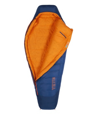 Спальный мешок RedFox Yeti -40C (Long, деним/оранж) левый22
