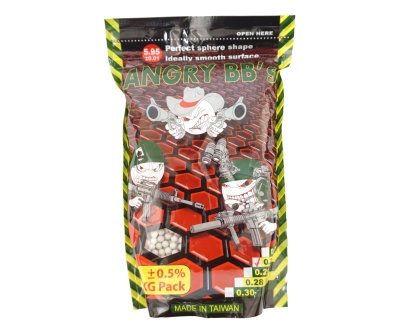Шары Angry BBs 0,23 1 кг. (4300шт.) страйкбол (airsoft)22