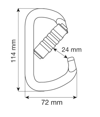 Карабин CAMP D Pro 3Lock21
