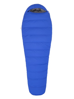 Спальный мешок Bask PAMIRS V2 700+ XL (синий/серый) левый