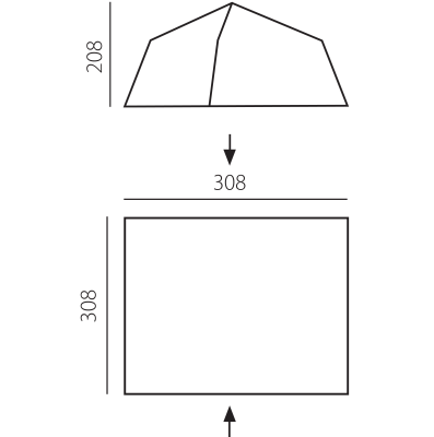 Палатка BTrace Rest5