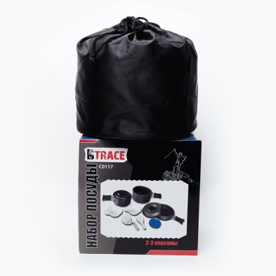Набор посуды BTrace 2-3 персоны (анодированный алюминий)23