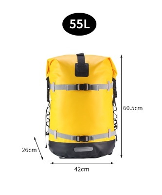 Герморюкзак ADR Kayaking DryPack 55 (black)23