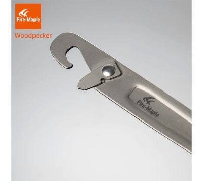 Ловилка Fire Maple титановая Woodpecker23