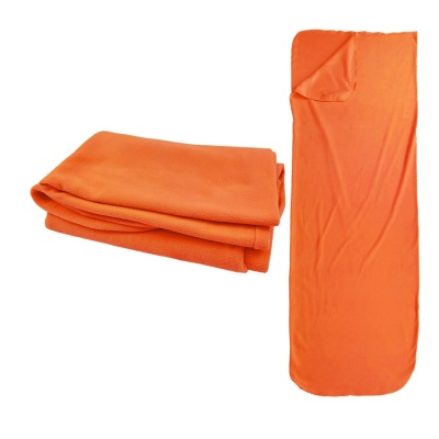 Вкладыш флисовый Terra в спальный мешок (оранжевый)нов2