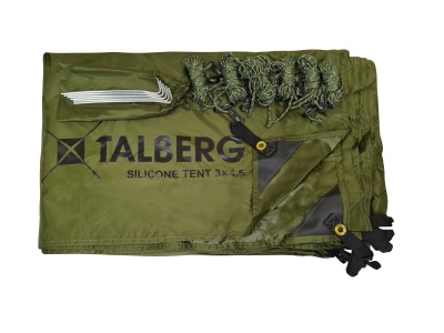 Тент Talberg SILICONE TENT 3х4,5 olive22