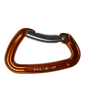 Карабин RedFox алюминиевый с кейлоком RF AK-12099 Bent 2