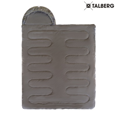 Спальный мешок Talberg FORESTER (-26C) Туман, левый22