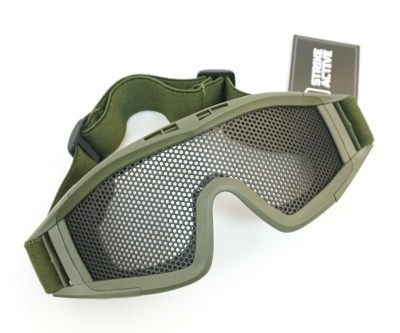 Очки-маска сетчатые Olive Green