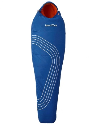 Спальный мешок Kanrock Axiom -5 (regular, blue) левый