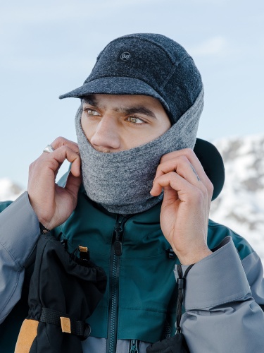 Бандана Buff Merino Fleece Solid Grey23