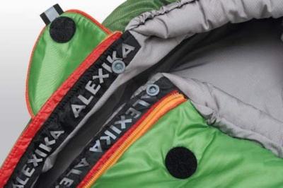 Спальный мешок Alexika MOUNTAIN WIDE зеленый правый 9222.0101126