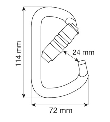 Карабин CAMP D Pro 2Lock21