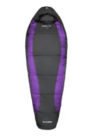 Спальный мешок Talberg SUMMIT EXP (-18) grey/violet, правый